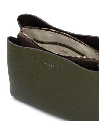 Dukes Place Leather Compartment Crossbody Bag