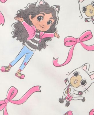 Girls' Toddler 2T-4T Short-Sleeve Gabby Printed T-Shirt, Macy's Exclusive