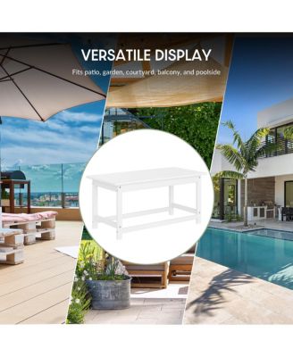 Outdoor Patio Classic Adirondack Coffee Table