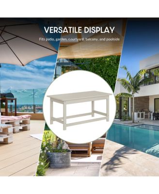 Outdoor Patio Classic Adirondack Coffee Table