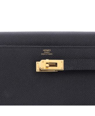 Pre-Owned HERMES Kelly To Go Wallet Epsom