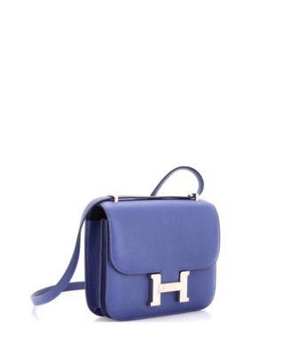 Pre-Owned HERMES 18 Constance Bag Verso Chevre Mysore