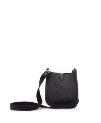 Pre-Owned HERMES TPM Evelyne Bag Gen III Felt