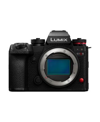 LUMIX S1RII Mirrorless Camera, Bundle with Alpine 160 Bag, 128GB UHS-II SDXC Memory Card, DMW-BLK22 Lithium-Ion Battery Pack