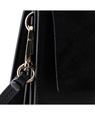 Medium Faye Shoulder Bag Leather and Suede