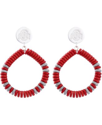 Emerson Street Clothing Co. - Ohio State Buckeyes Raya Earrings