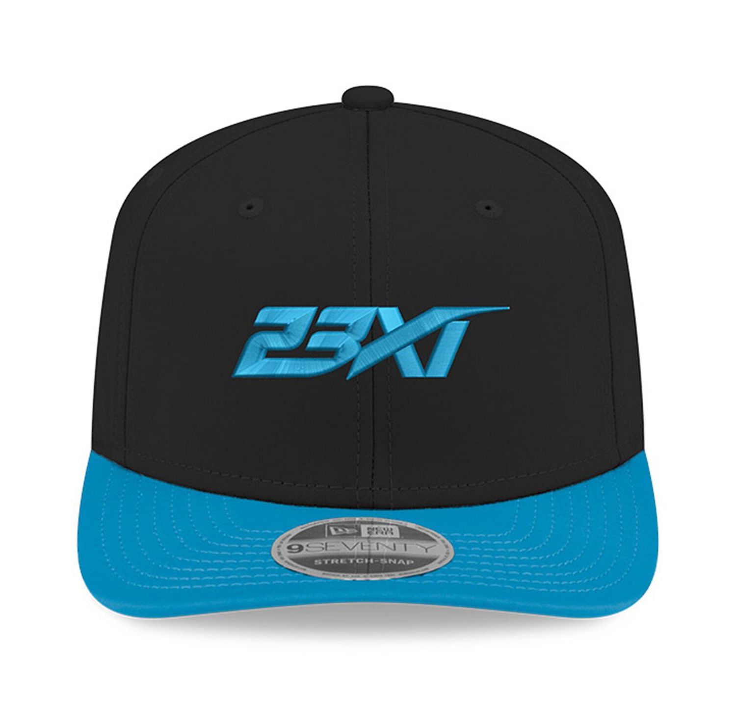 Men's Black/Blue 23XI Racing 9SEVENTY Team Adjustable Hat