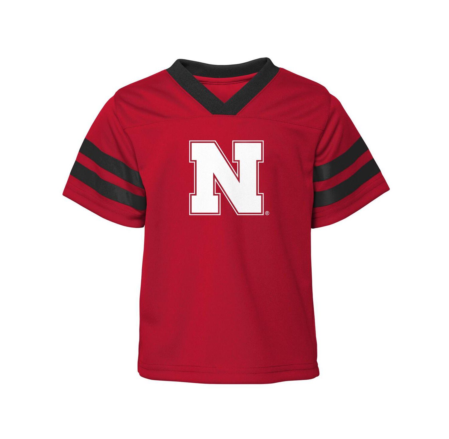 Big Boys and Girls 2-Piece Scarlet Nebraska Huskers Red Zone V-Neck Top and Pants Set