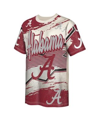 Big Boys and Girls Cream Alabama Crimson Tide Make Noise T-Shirt