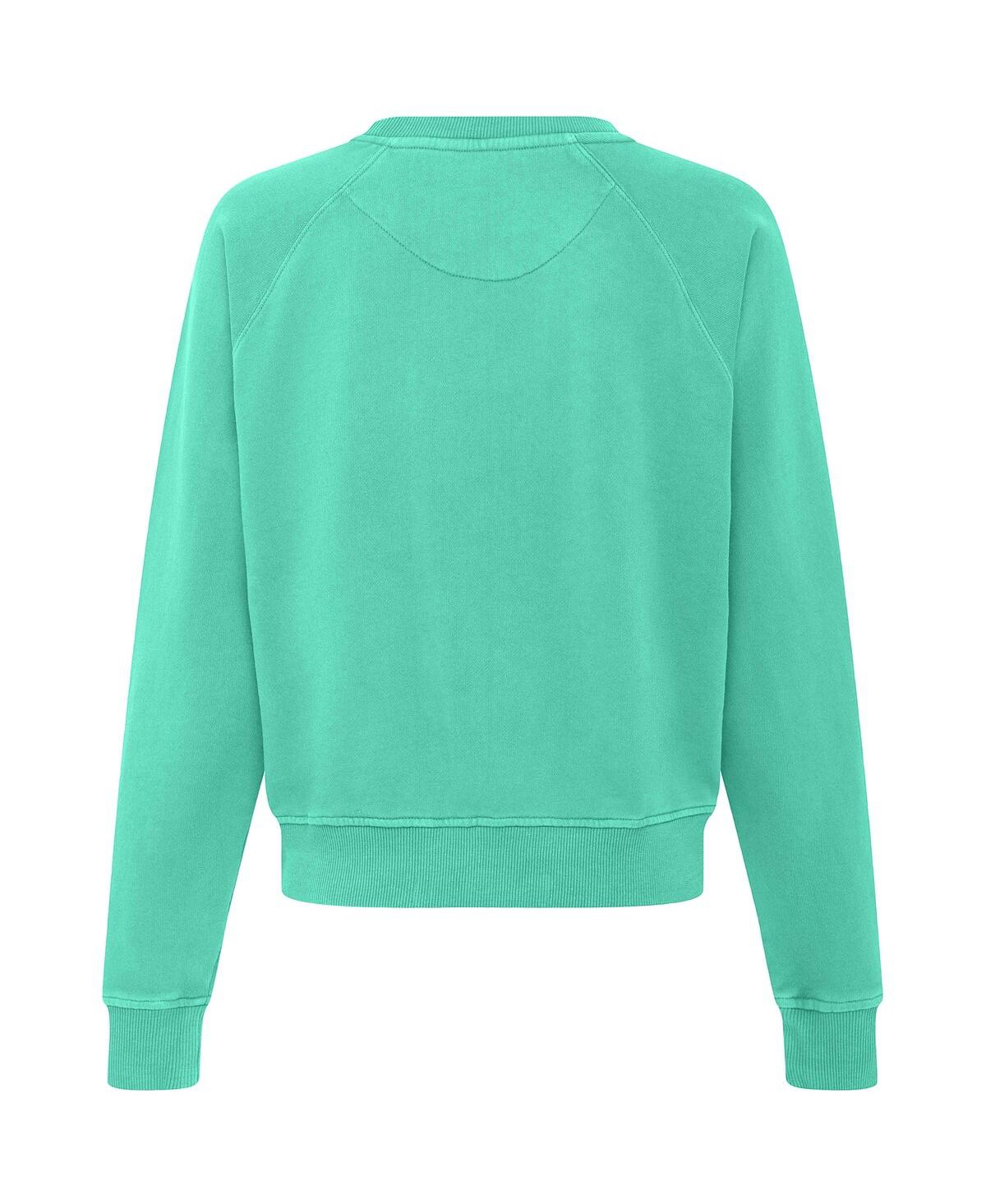 Sportiqe Women's Mint New York Liberty Ashlyn Raglan Sweatshirt In Green