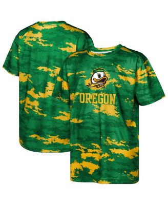 Outerstuff - Big Boys and Girls Green Oregon Ducks Scrimmage Sublimated T-Shirt