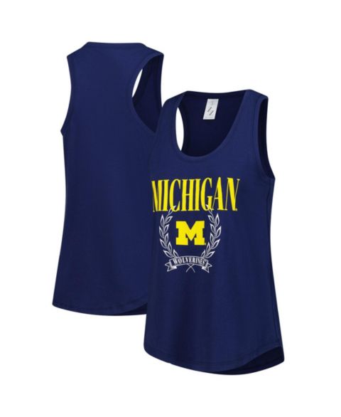 Женский топ ZooZatz Navy Michigan Wolverines Everyday