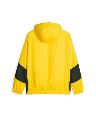 Men's Yellow Borussia Dortmund 2023/24 Pre-Match Anthem Full-Zip Hoodie Jacket