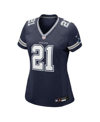 Women's Deion Sanders Navy Dallas Cowboys Team Retired Player Game Jersey
