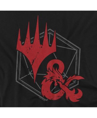 Men's Magic X D & D Adventures in The Forgotten Realms AFR Crossover Logo T Shirt