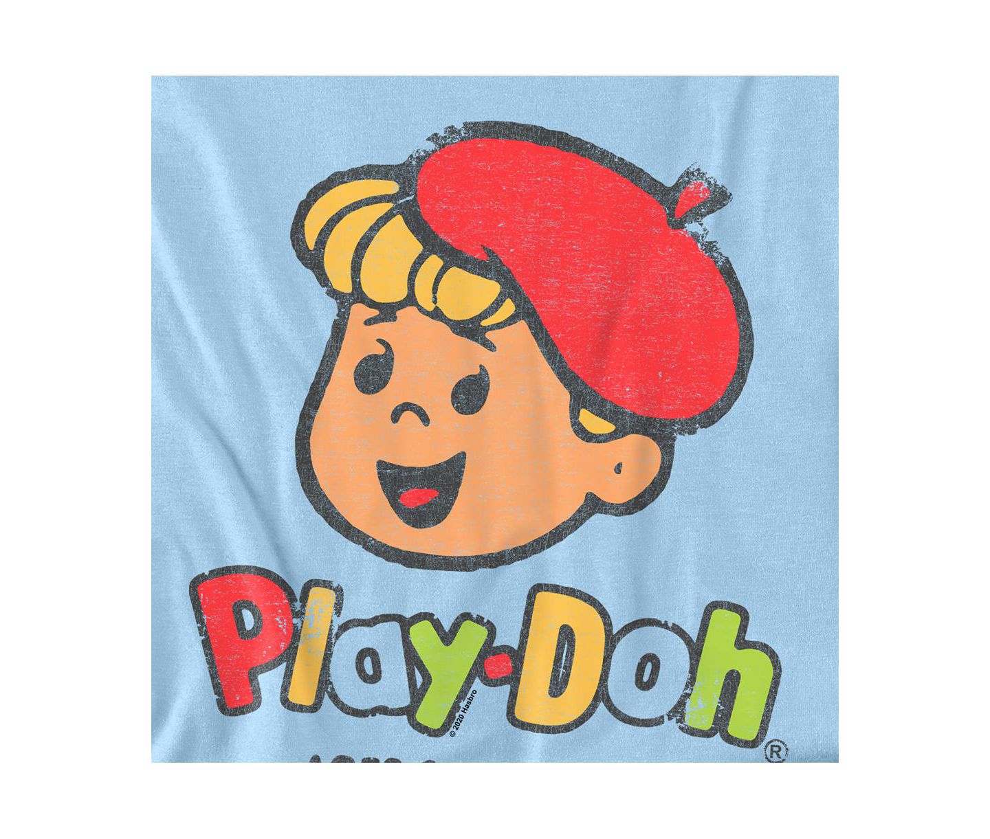 Мужская футболка Hasbro+ Play-Doh For Kids Ages 3 and Over, цвет: Светлый синий — фото 3