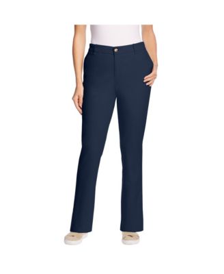 Women's Within Tall Adjustable Waist Straight-Leg Chino Pants