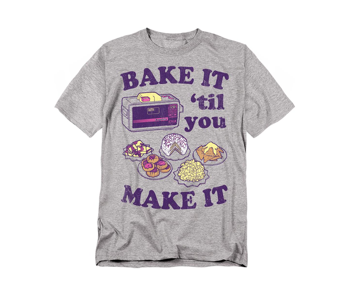 Мужская футболка Hasbro+ Easy Bake Oven Bake It and Make It All, цвет: Меланжевый — фото 1