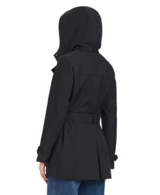 Women's Double-Breasted Belted Trench Coat