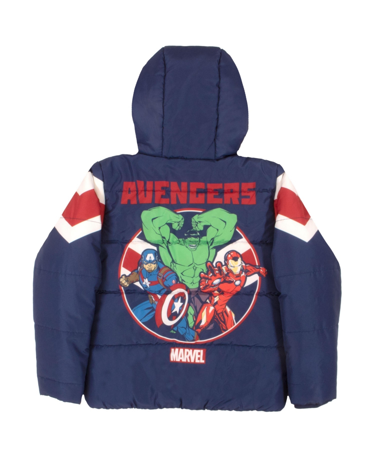 Avengers Big Boys Marvel Graphic Print Winter Jacket