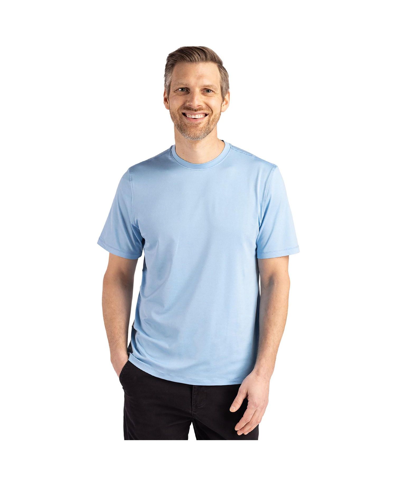 Men's Cutter and Buck Coastline Epic Comfort Recycled Short Sleeve Tee