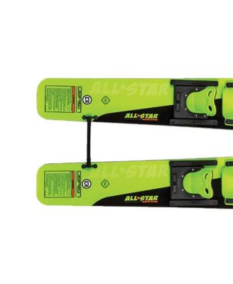 OBrien 46 Inch Children All Star Trainer Kids Combo Waterskis w/ Trainer Rope