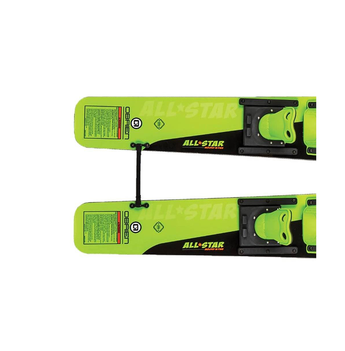 OBrien 46 Inch Children All Star Trainer Kids Combo Waterskis w/ Trainer Rope