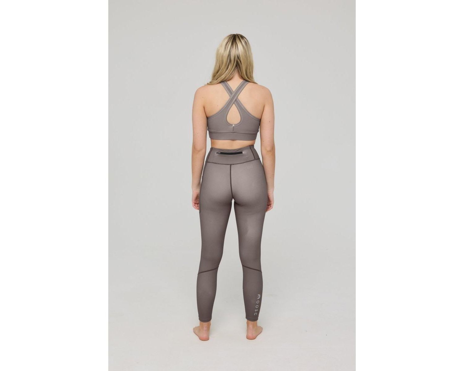 Women's Infinite High Waisted Leggings - Khaki
