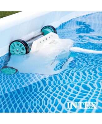 700 Gal Per Hour Above Ground Pool Cleaner Robot Vacuum w/ 21 Ft Hose