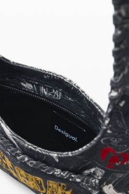 Women's Medium bag with lettering