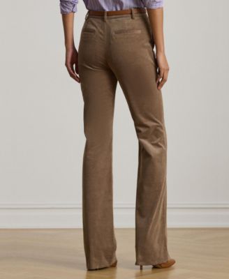 Women's High Rise Corduroy Flare Pants