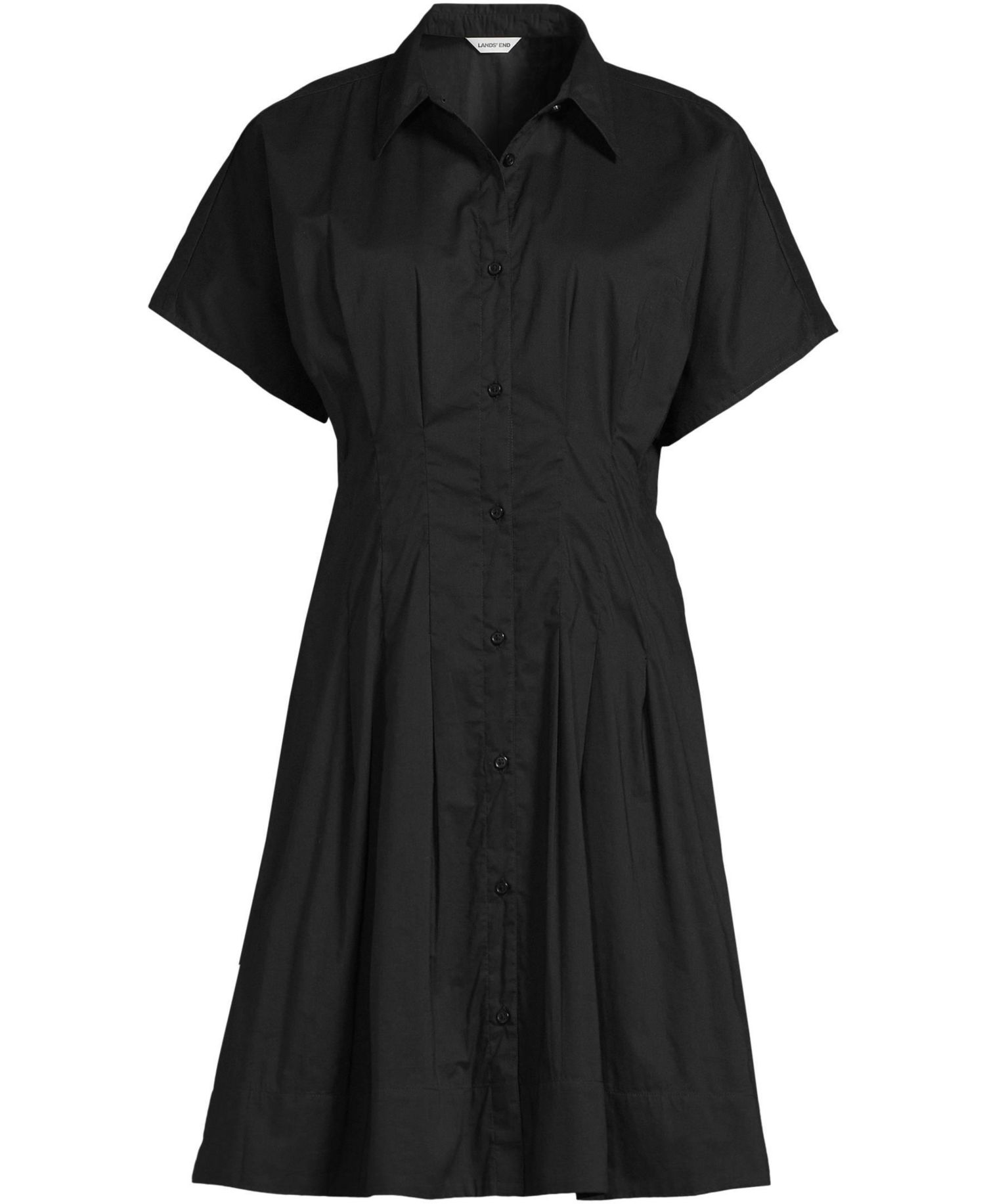 Women's Cambric Above the Knee Shirt Dress
