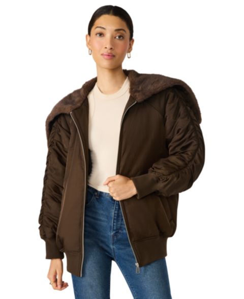 Женские куртки Steve Madden Dionne Convertible Jacket