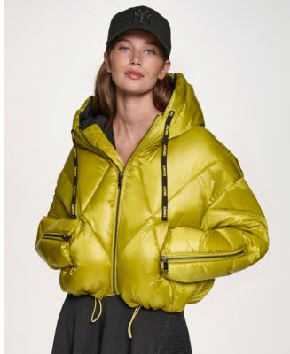 ジャケット・アウター y2k archive DKNY 3D Cropped Down Jacket DKNY Women's Cropped Puffer Jacket - Macy's