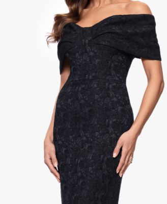 Women's Long Off-the-Shoulder Dress