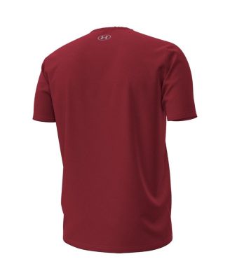 Men's Garnet South Carolina Gamecocks Overlay Performance T-Shirt