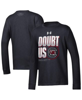 Under Armour - Big Boys and Girls&nbsp;Black South Carolina Gamecocks March Madness Unity Long Sleeve T-Shirt