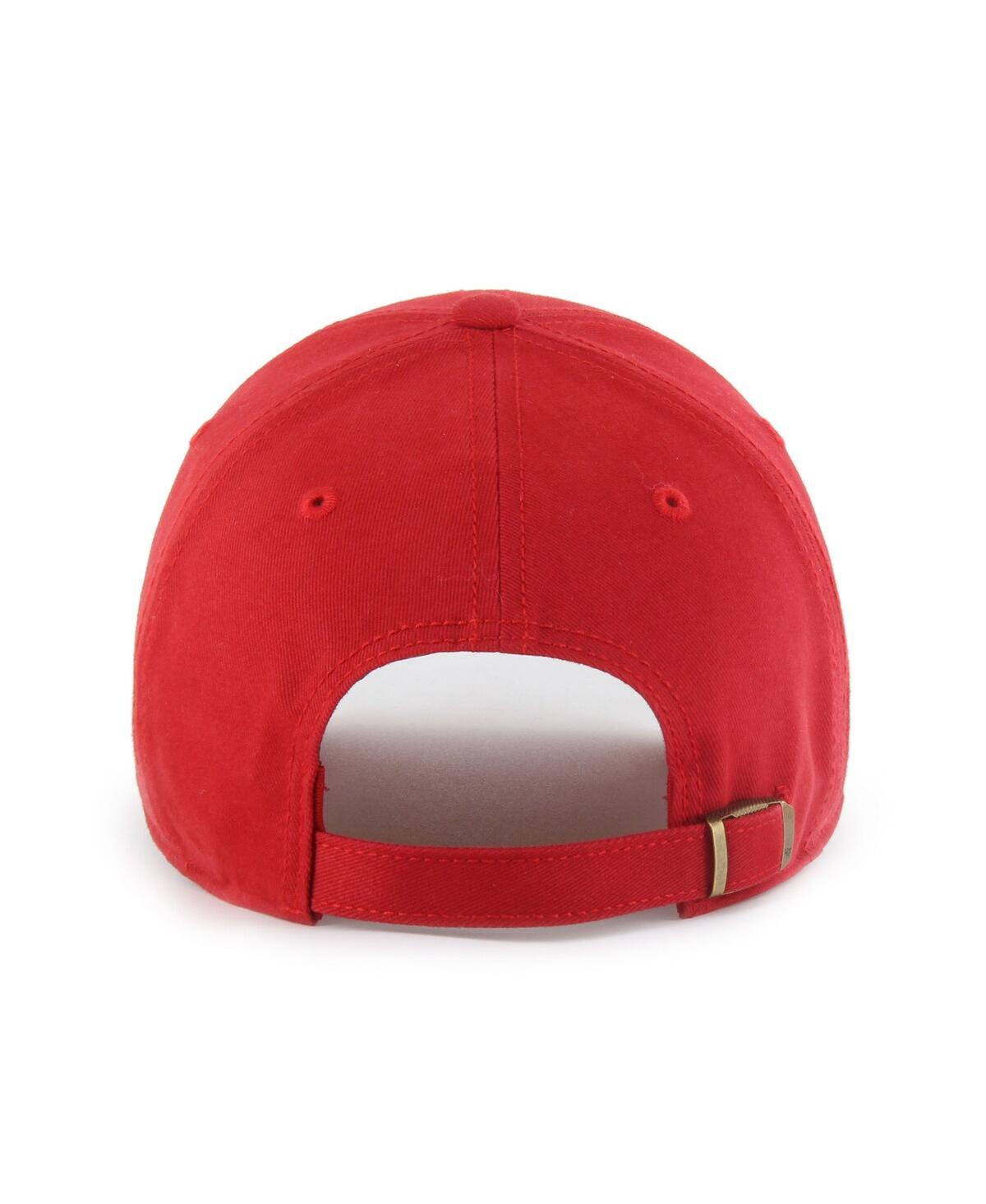 47 Brand Women's Red Houston Texans Miata Clean Up Adjustable Hat In Red