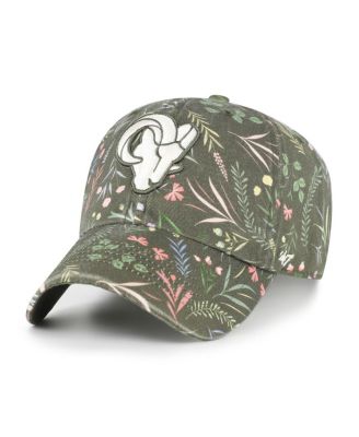 '47 Brand - Women's Green Los Angeles Rams Verbena Clean Up Adjustable Hat