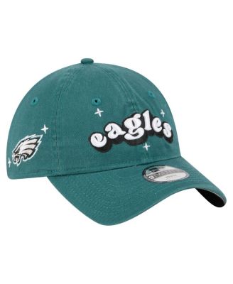 New Era - Big Girls Midnight Green Philadelphia Eagles Cheer 9TWENTY Adjustable Hat
