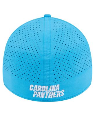 Men's Blue Carolina Panthers Perforated 39THIRTY Flex Hat