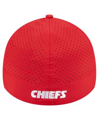 Men's Red Kansas City Chiefs Perforated 39THIRTY Flex Hat