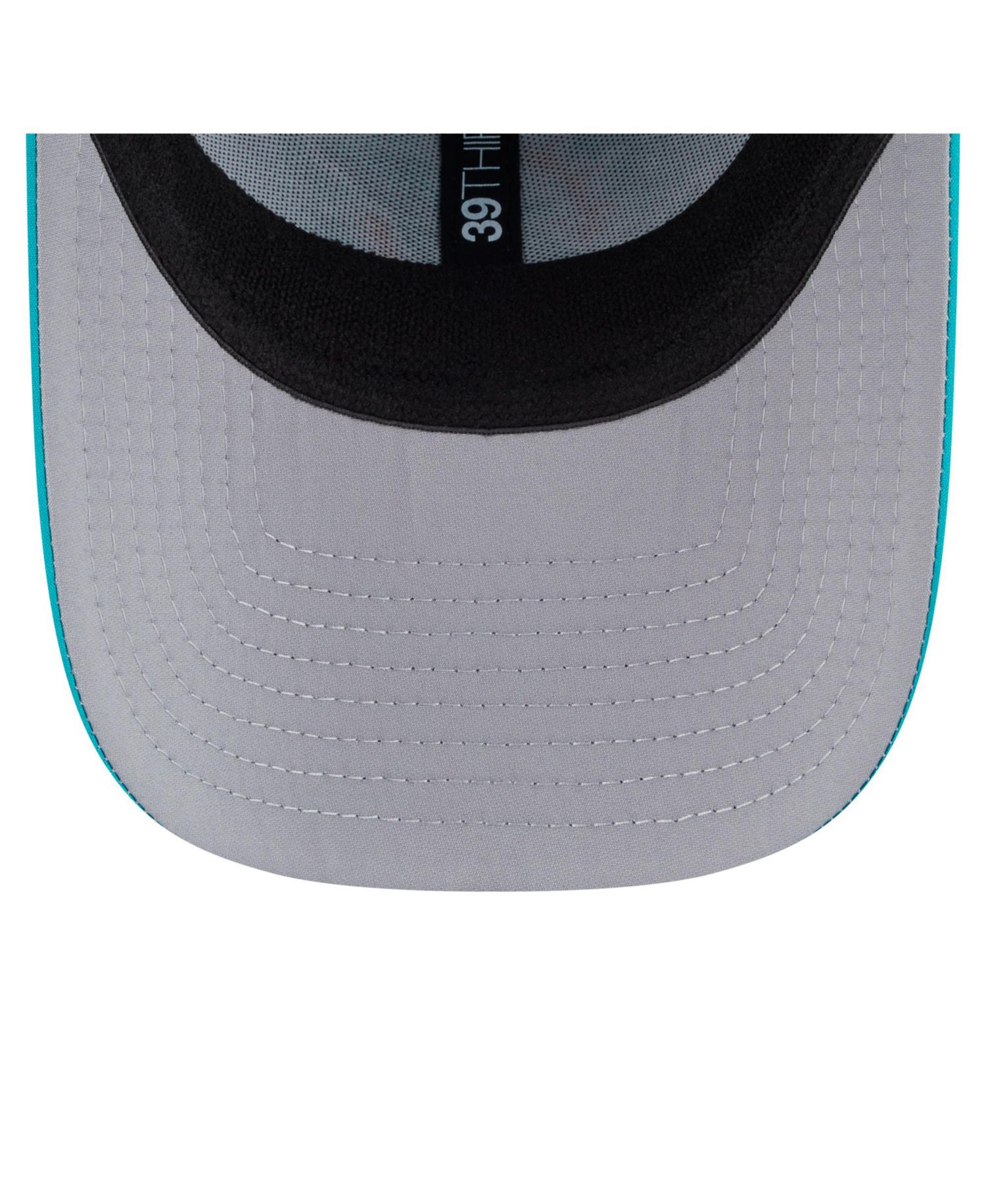 Men's Aqua Miami Dolphins Perforated 39THIRTY Flex Hat