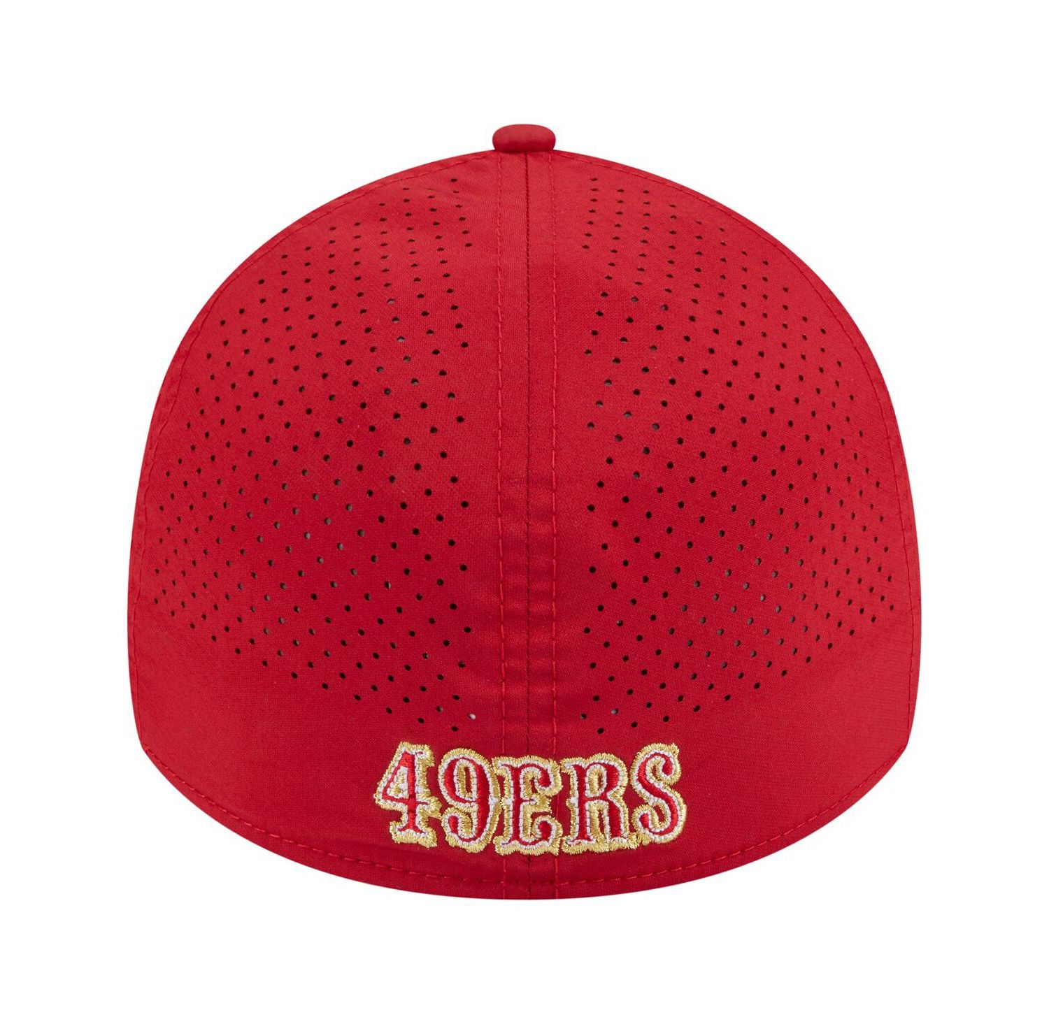 Men's Scarlet San Francisco 49ers Perforated 39THIRTY Flex Hat