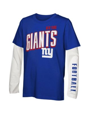 Preschool New York Giants The Mix Combo T-Shirt Set