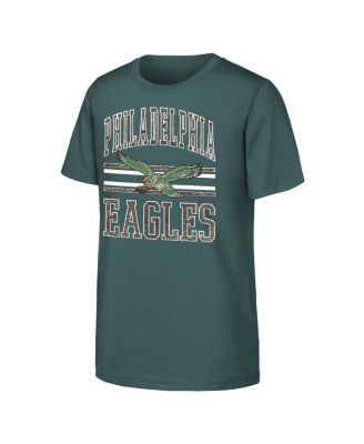 Outerstuff - Big Boys and Girls Midnight Green Philadelphia Eagles Thrift Style T-Shirt