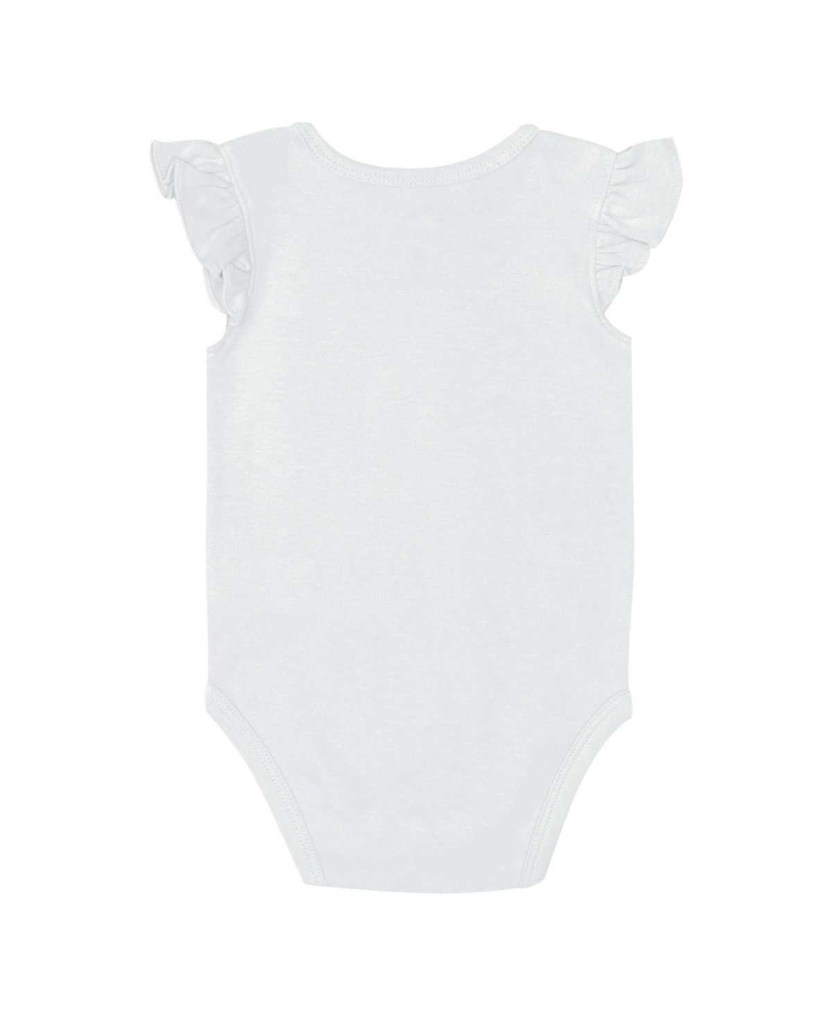 Outerstuff Girl's Baby Boys And Girls 2-piece Navy/white Penn State Nittany Lions Little Sunshine Bodysuit Set In Multi