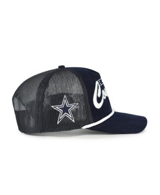 Men's&nbsp;Navy Dallas Cowboys Double Header Relaxed Corduroy Hitch Hat