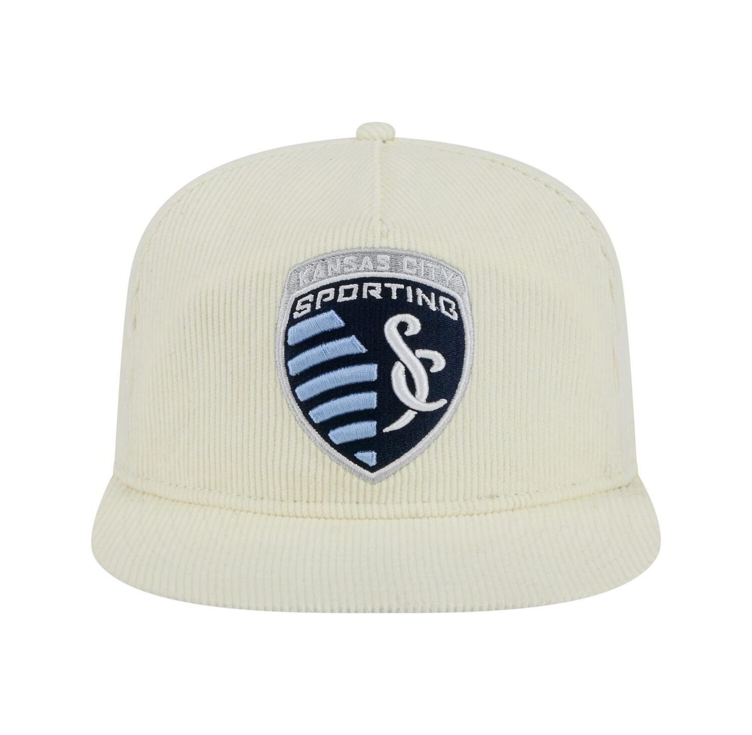 Men's Cream Sporting Kansas City 2025 Kickoff Snapback Golfer Hat