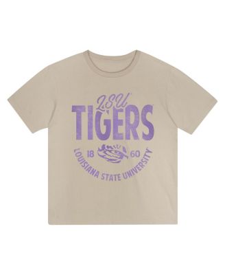 Toddler Tan LSU Tigers News Flash T-Shirt